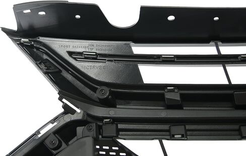 Suitable for Gloss Black Front Bumper Grille for Chevrolet Traverse (2018-2021) - Upper Chrome Grill, OEM Part #84297944 in Saudi Arabia
