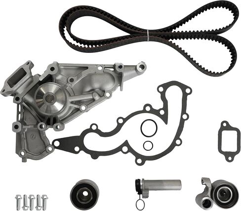 4.7 Engine Timing Belt Kit with Water Pump Fit For Lexus GS400 GS430 GX470 LS400 LS430 LX470 SC400 SC430 Toyota 4Runner Land Cruiser Sequoia Tundra 4.7L 1998-2009 Replaces# TKT021 TCKWP298 in Kuwait