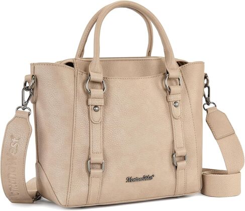 Montana West Small Tote Bag for Women Top Handle Handbag Trendy Crossbody Purse in Kuwait