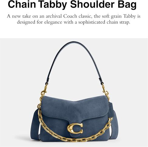 COACH Chain Tabby Shoulder Bag in Saudi Arabia