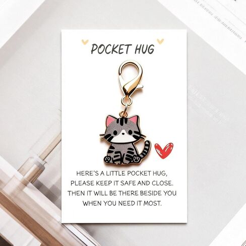 choice of all Cat Keychain Cat Bag Charm Cute Charms for Backpacks Clip On Cat Collar Charms for Handbags Accessories in Saudi Arabia