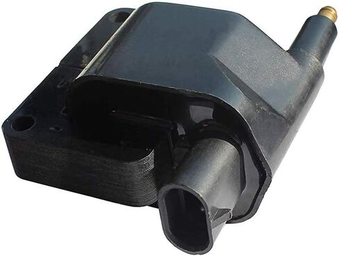 1PC IGNITION COIL UCR259 Compatible with 1991 1992 1993 1994 1995 1996 1997 JEEP CHEROKEE 2.5L L4 1991 1992 1993 1994 1995 1996 1997 JEEP CHEROKEE 4.0L L6 1991 1992 JEEP COMANCHE 2.5L L4 in Kuwait