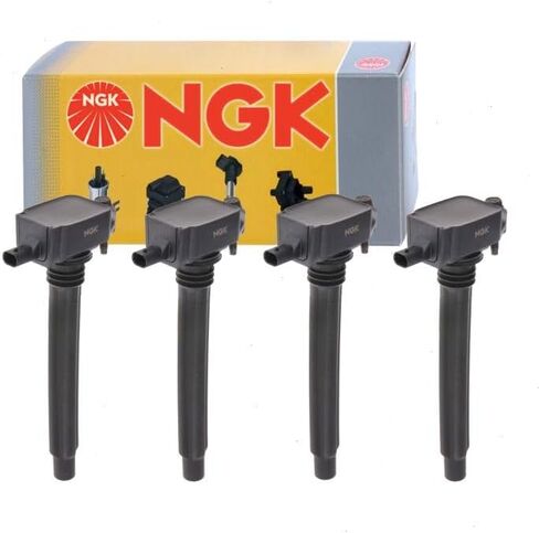 4 pc NGK Ignition Coils compatible with Ram ProMaster City 2.4L L4 2015-2019 in Saudi Arabia