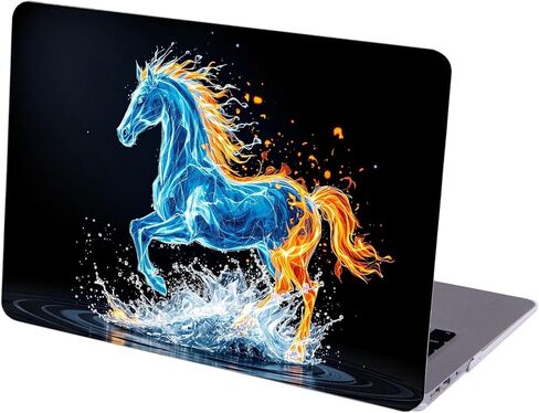 Compatible with MacBook Air 13.6-inch, Hard Shell Case with Keyboard Cover and Screen Protector (A2681, M2 chip / A3113, M3 chip / A3240, M4 chip, 2022-2025 Release) - Horse MC21003 in Saudi Arabia
