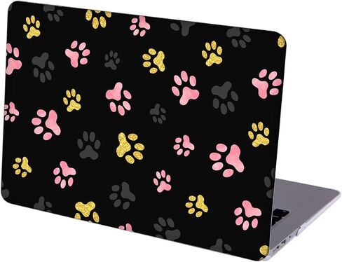 Compatible with MacBook Air 13 inch, Hard Shell Case with Keyboard Cover and Screen Protector (A1369 A1466, 2010-2017 Release) - Paws MD8339 in Saudi Arabia