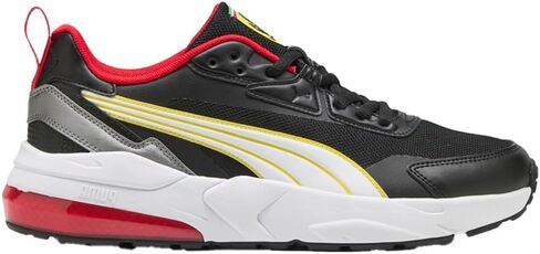 PUMA Mens Scuderia Ferrari Vis2k Lace Up Sneakers Shoes Casual - Black in Saudi Arabia
