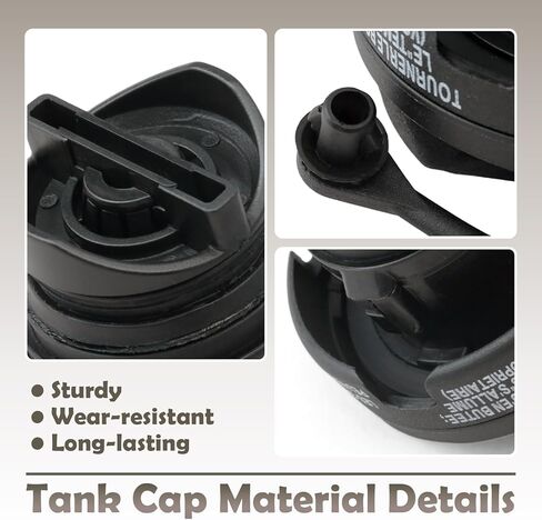 5C0201550E Fuel Tank Cap Compatible with Volkswagen Passat CC Beetle Golf Jetta 2005-2017, Replace 7E0253059AS 1J0201553N 5C0-201-550E 5C0201550N 5C0201550B in Kuwait