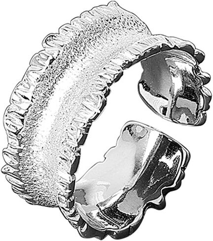 925 Silver Adjustable Rings Sterling Silver Band Ring High Polished Thumb Ring for Women in Kuwait