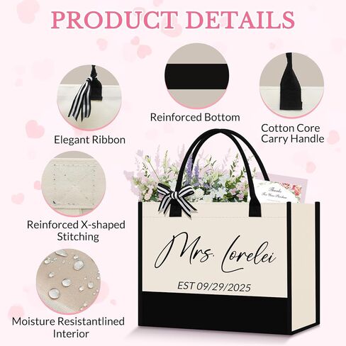 CXCC Mom Mama Bag Mother Personalized Gifts for Mother's Day, Mama Tote Bag for Shopping, Beach, Travel in Saudi Arabia