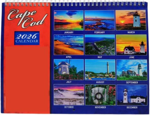 Cape Cod 2026 Calendar (Cape Cod) in Saudi Arabia