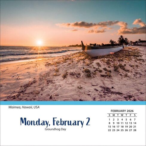 TURNER PHOTOGRAPHIC Beaches Photo Box Calendars (26998053100) in Kuwait