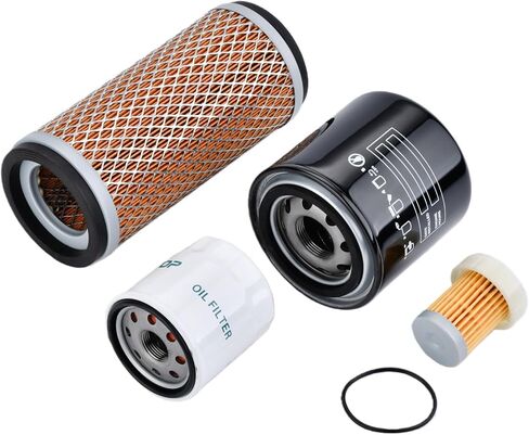 Filter Kit fit for Mahindra Max 28 XL Max 26 XLT Max 26 XL 2415 2516 HST Gear, Max 22 24 25XL HST w/ 1.3L Engine Tractor Replaces MAM0117 35460501800 10382585000 31A6200317 in Saudi Arabia