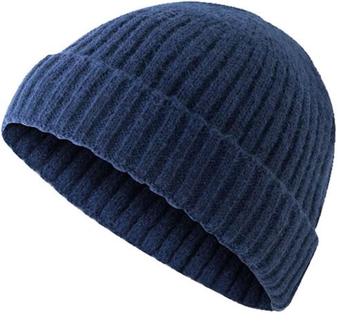 Trawler Beanie Watch Hat, Roll-up Edge Skullcap Fisherman Beanie Cuffed Fashion Trawler Skull Cap for Women Men in Saudi Arabia
