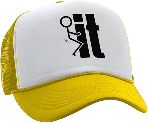 Nukem Em Cap Company Fuck It Hilarious Funny Classic Style Adjustable Unisex Trucker Hat Adult Crude Humor Outdoor Cap in Saudi Arabia