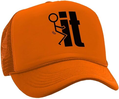 Nukem Em Cap Company Fuck It Hilarious Funny Classic Style Adjustable Unisex Trucker Hat Adult Crude Humor Outdoor Cap in Saudi Arabia