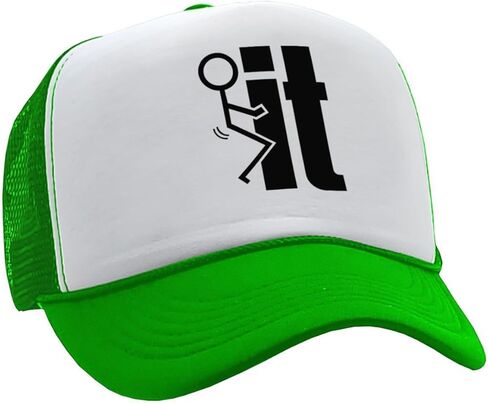 Nukem Em Cap Company Fuck It Hilarious Funny Classic Style Adjustable Unisex Trucker Hat Adult Crude Humor Outdoor Cap in Saudi Arabia