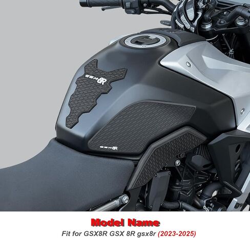 for GSX8R GSX-8R 2024 2025 Tank Pad Protector Motorcycle Sticker Decal Air Knee Grip Tank Traction Pad Side Accessories Tank Pad in Saudi Arabia