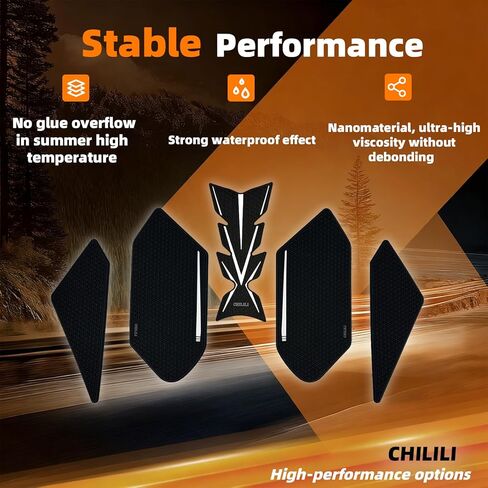 Tank pad For Kawasaki Ninja 500 Z500 Ninja500 SE 2024 2025 Ninja400 Z400 2018-2025 accessories, Tank grips with anti-slip texture Increase friction traction pad Fuel tank protector in Kuwait