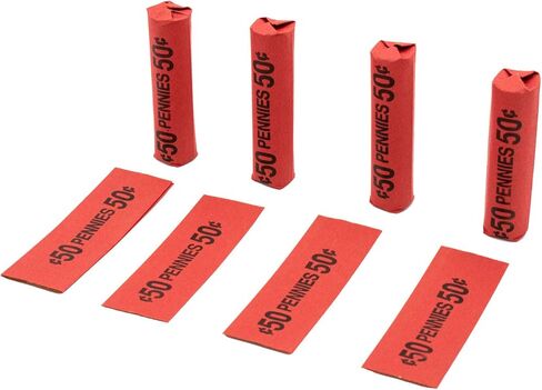 Penny Flat Coin Wrappers, Solid Bundle of 1,000 in Kuwait