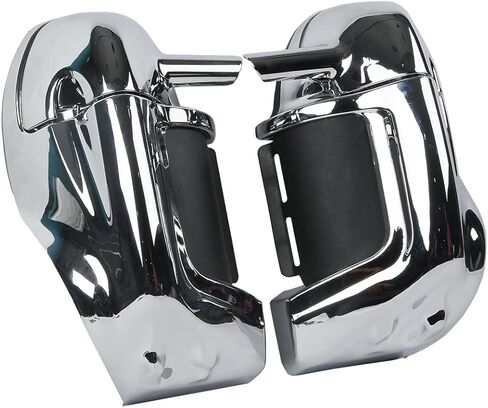 Left and right Vented Fairing Lower Kit Fit for 1983-2013 Harley Davidson Touring Road King Electra Glide Ultra Limited Ultra Classic Street Glide CVO and Trike models Chrome in Kuwait