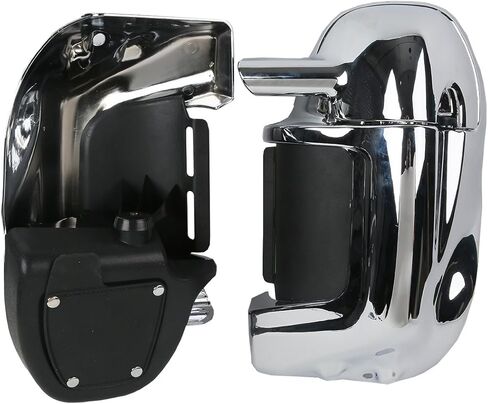 Left and right Vented Fairing Lower Kit Fit for 1983-2013 Harley Davidson Touring Road King Electra Glide Ultra Limited Ultra Classic Street Glide CVO and Trike models Chrome in Kuwait