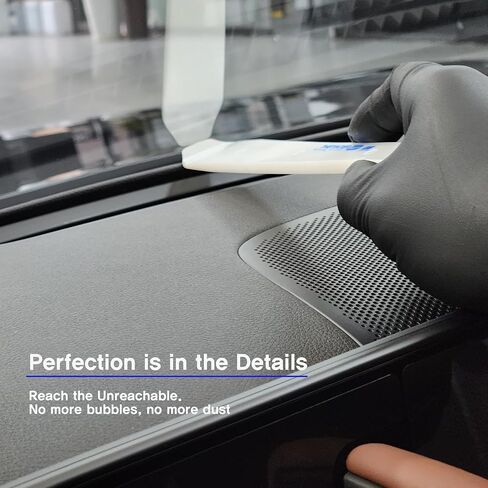 6-in-1 Window Tint Gap Tool Kit – Professional Narrow Gap Tint Finishing & Dust Removal Tools, POM Precision Squeegee Set for Car Window Tint, Vinyl Wrap & PPF in Saudi Arabia