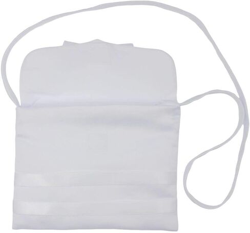 محفظة كريستيان ليفينغ فيرست كوميونيون باللون الأبيض مع لمسات شريطية ومجموعة هدايا ملحقة in Kuwait