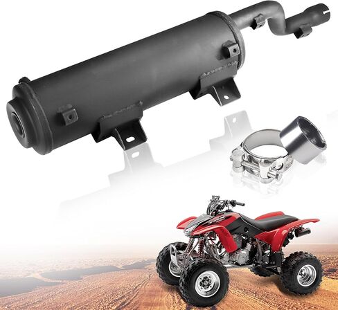 18310HM7A00 Muffler Compatible with 1995-2004 Honda Foreman 450 400 TRX400 TRX450 18310-HM7-A00 18310-HM7-A40 18310-HN0-670 18310-HM7-000 in Kuwait