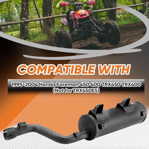 18310HM7A00 Muffler Compatible with 1995-2004 Honda Foreman 450 400 TRX400 TRX450 18310-HM7-A00 18310-HM7-A40 18310-HN0-670 18310-HM7-000 in Kuwait