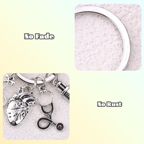 Medical Cardiologist Retirement Cardiology Gifts for Doctors Day Gifts Keychain for Women Men Cardiac Surgeon Gift for Doctor Cardiologist Novelty Cardiology Graduation Gift for Him Her Students Nurse in Saudi Arabia