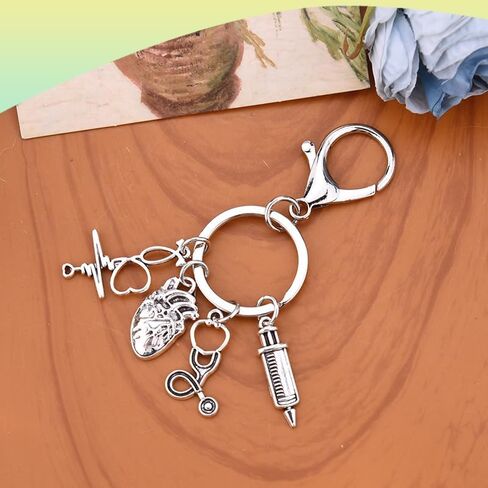 Medical Cardiologist Retirement Cardiology Gifts for Doctors Day Gifts Keychain for Women Men Cardiac Surgeon Gift for Doctor Cardiologist Novelty Cardiology Graduation Gift for Him Her Students Nurse in Saudi Arabia