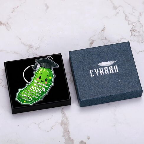 2026 Funny Graduation Gifts Keychain for Him Her Class of 2026 Pickle Graduation Keychain for Women Men 2026 Senior Middle High School College Grad Student Daughter Son 5th 8th Grade Graduation Stuff in Kuwait