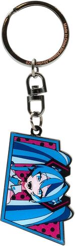 ABYSTYLE – HATSUNE MIKU Polka Dots Keyring – Official Product – Metal & PVC – Collector Design in Saudi Arabia