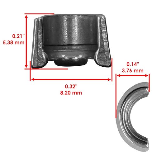 طقم حشيات صمام رأس أسطوانة كالتريك متوافق مع Polaris Ranger 570/570 F 2014 2015 2016 in Kuwait