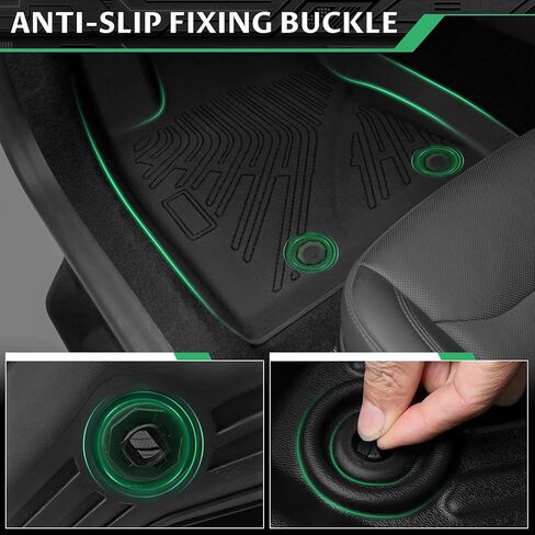 Floor Mats for Toyota Prius 2004 2005 2006 2007-2009, Custom Fit Prius c & Prius v Floor Mat(NOT fit Hybrid), 2008 Prius Floor Mats TPE Non-Slip Waterproof, Mats Accessories 2nd Gen Prius in Saudi Arabia