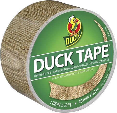 شريط لاصق مطبوع رقميًا من Duck Brand، 1.88 بوصة × 10 ياردة، شديد التحمل in Kuwait