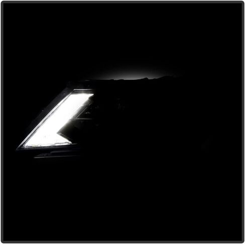 ACANII - For 2017 2018 2019 2020 Nissan Pathfinder Halogen Type w/LED DRL Projector Headlights Headlamps Set Left+Right in Saudi Arabia