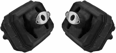 2pcs Engine Mount Set Front Rear Left Driver and Right Passenger Side Rubber RWD for Dodge for Ram 1500/2500/3500 2006-2007 5536664AC 55366665AB in Kuwait