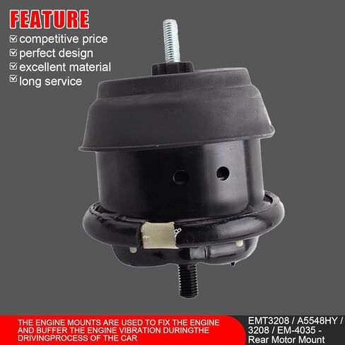 4 Pcs Engine Motor and Transmission Mount Kit Compatible with 2009-2017 for Chevrolet Traverse and 2009-2016 for Acadia and for Buick Enclave & Saturn Outlook 3.6L, Replaces A5458/ A5549/ A5548/ A5444 in Kuwait