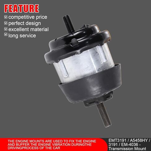 4 Pcs Engine Motor and Transmission Mount Kit Compatible with 2009-2017 for Chevrolet Traverse and 2009-2016 for Acadia and for Buick Enclave & Saturn Outlook 3.6L, Replaces A5458/ A5549/ A5548/ A5444 in Kuwait