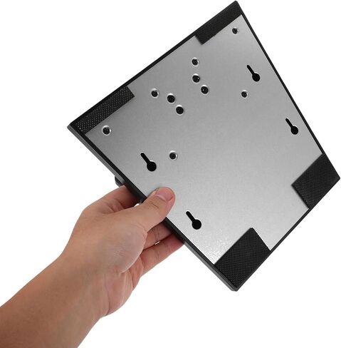 MERRYHAPY Portable Monitor Stand Riser for 14-24 Inch Screens, Compact Office Monitor Holder with Foldable Base, Stable Computer Screen Mount for Small Workspace Use in Saudi Arabia