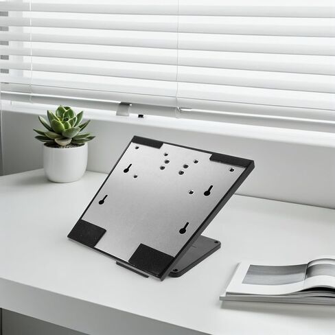 MERRYHAPY Portable Monitor Stand Riser for 14-24 Inch Screens, Compact Office Monitor Holder with Foldable Base, Stable Computer Screen Mount for Small Workspace Use in Saudi Arabia