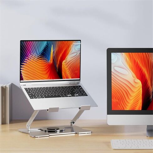 Metal Carbon Steel Monitor Heightened Storage Rack Desktop Computer Base Desk Storage Rack in Kuwait