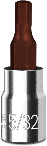 BLACKROBOT 5/32 inch Hex Bit Socket, 1/4 Inch Drive 5/32 Allen Key Socket, SAE, Full Polished, S2 Steel Head Made For Repairing in Kuwait