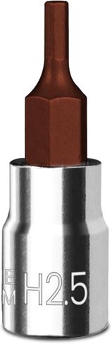 BLACKROBOT 5/32 inch Hex Bit Socket, 1/4 Inch Drive 5/32 Allen Key Socket, SAE, Full Polished, S2 Steel Head Made For Repairing in Saudi Arabia
