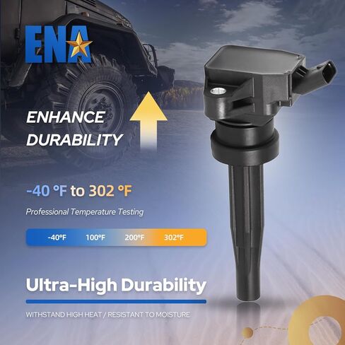 ENA Set of 4 Ignition Coil Compatible with Hyundai Elantra 2017 2018 2019 2020 1.4L Replacement for 2731003AA0 UF857 in Saudi Arabia