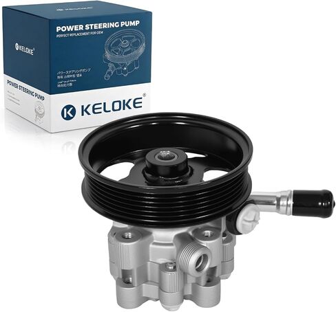 KELOKE Power Steering Pump, with pulley, Compatible with Chrysler Town & Country 2011-2016, Voyager 2020-2021 & Dodge Grand Caravan 2011-2020 & Ram C/V 2012-2015. V6 3.6L. Replace# 20-1042 5151727AC in Kuwait