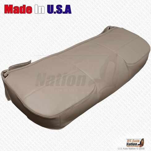 US Auto Nation 2008 2009 يناسب Ford F250 F350 F450 F550 XL مسطح - غطاء مقعد من الفينيل السفلي بلون أسمر ضارب للصفرة in Saudi Arabia
