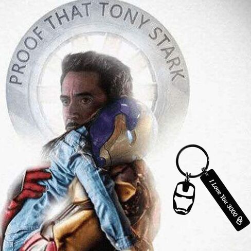 SUNSH I Love You 3000 هدايا سلسلة مفاتيح لطيفة لصديقها وزوجها وأبيها وهدايا رجالية لعيد الحب هدية له حلقات مفاتيح سوداء وأفكار هدايا جالنتين in Kuwait