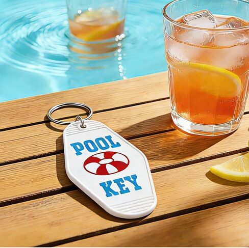 سلسلة مفاتيح Lemua Pool Key سلسلة مفاتيح فندقية بلاستيكية للنساء والرجال هدايا حمام السباحة in Kuwait